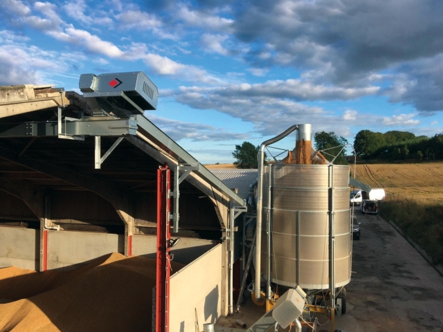 Increased arable drives need for Dunecht Home Farms to work with McArthur BDC and Sellars Agriculture to update grain processing plant  