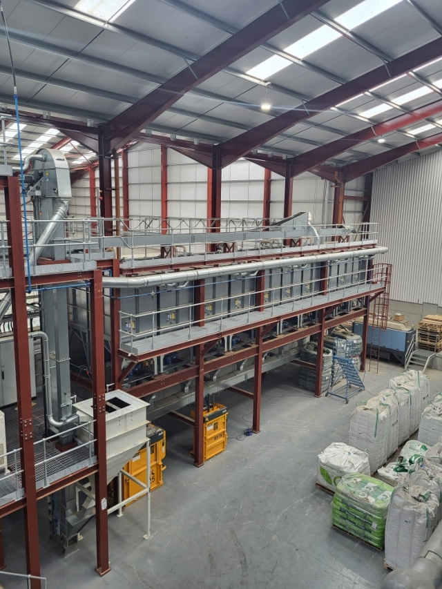 Seed Technology’s new future-proofed automated grass seed mixing plant from  McArthur BDC increases output, accuracy of mixing and reduces labour requirements, driving up the bottom line   