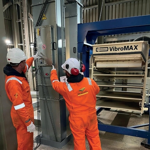 Installation of cleaning equipment to improve operational efficiencies. 