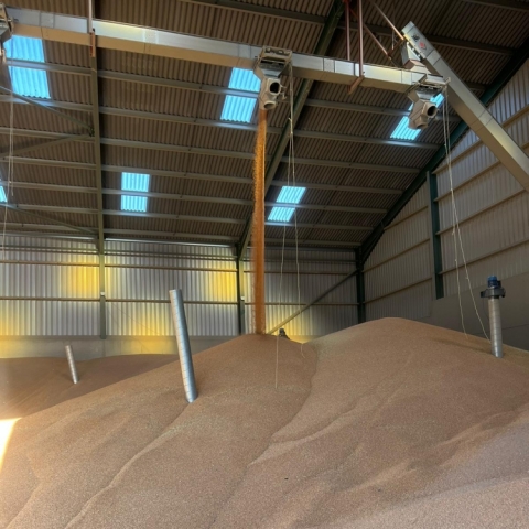 Disappearing milk contract drives increase in arable for Aberdeen-based farmer and upgrade of existing grain handling solution by Master Farm Services,  McArthur BDC Ltd and Ravenhill