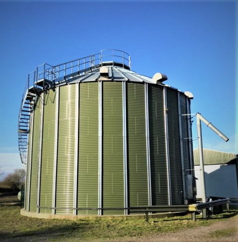 Grain Drying Silos 1