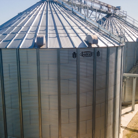 Grain Drying Silos