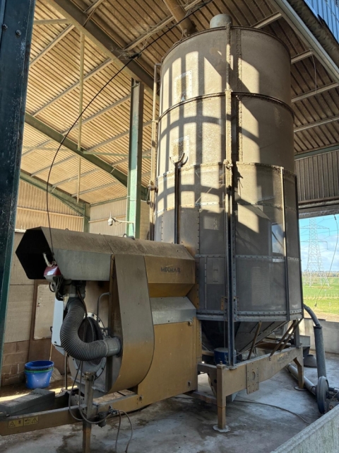 Used Mecmar SSI 28 T Mobile Grain Drier  2