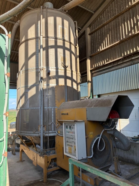 Used Mecmar SSI 28 T Mobile Grain Drier  1