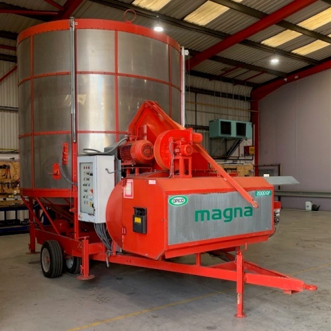 Used Opico/Agrimec Mobile Grain Drier 