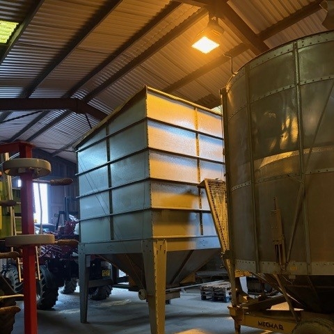 Used Galvanised Hopper 